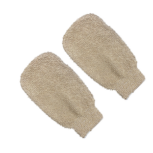 Bamboo Fiber Gentle Exfoliating Bath Gloves