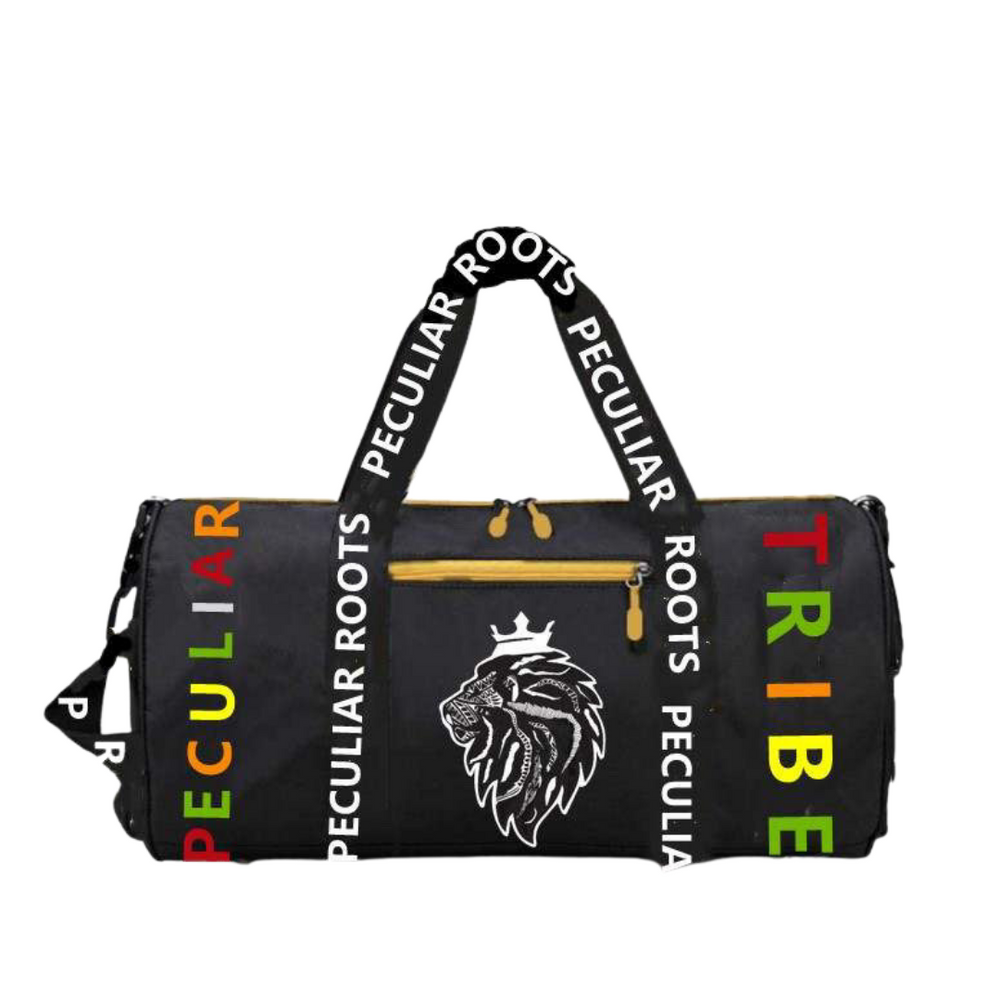 
            
                Load image into Gallery viewer, Peculiar Tribe Unisex Duffel Travel/ Gym Bag (Final Sale)
            
        
